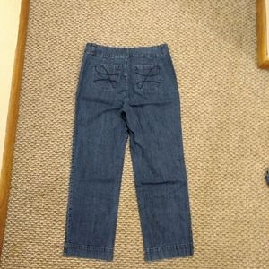 Laura Ashley EUC Women's Wide Leg Jeans Size 16